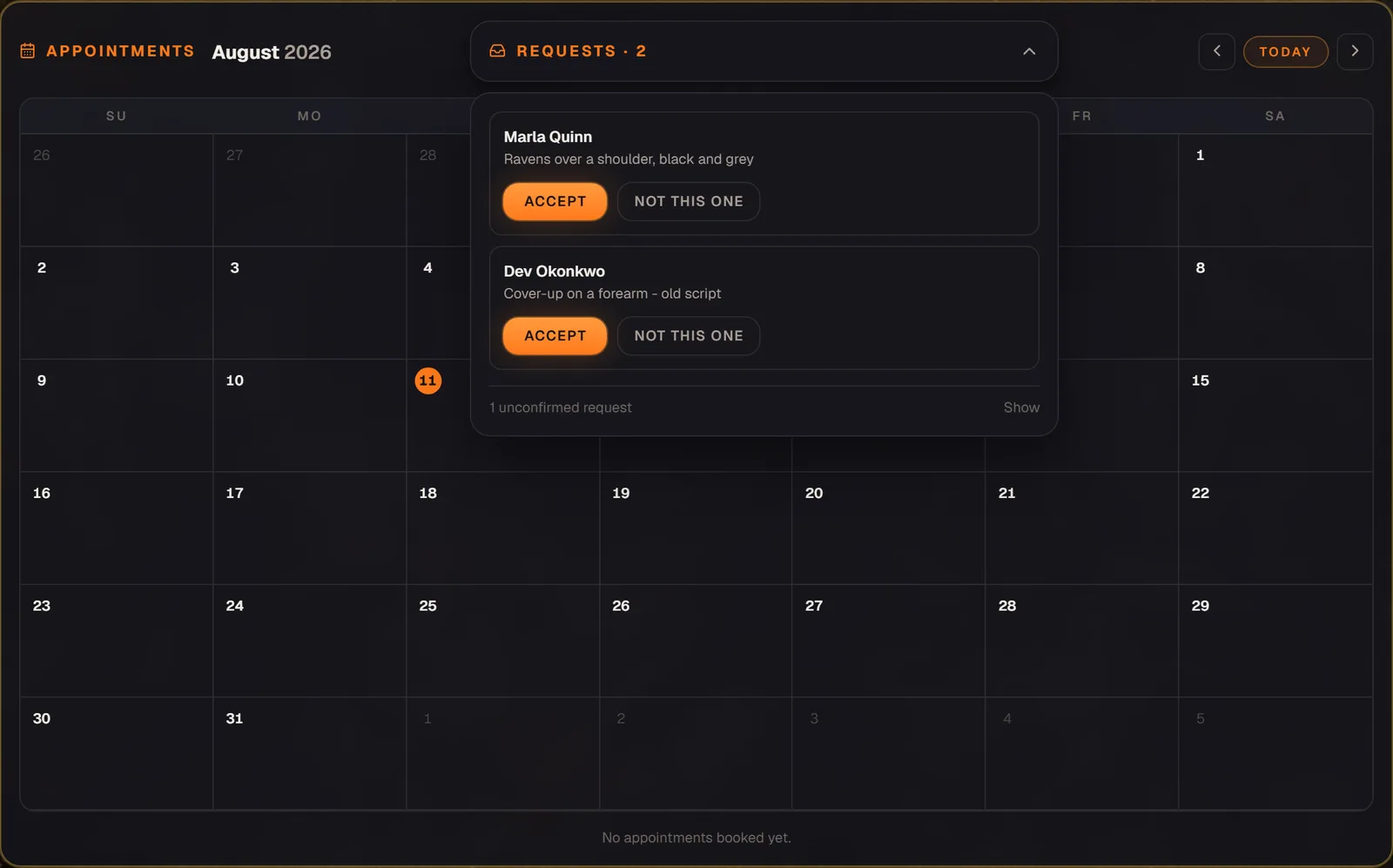 Your requests queue